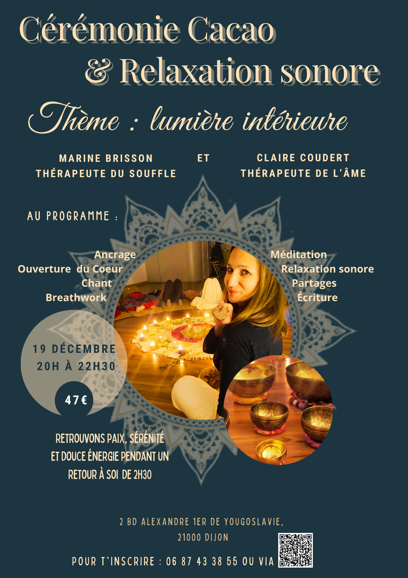 Flyer évènement du 19 décembre